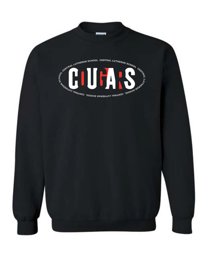 Cougars on black