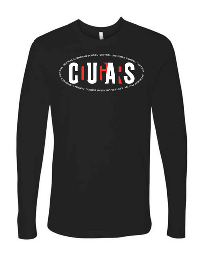 Cougars on black