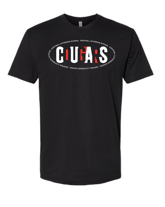 Cougars on black