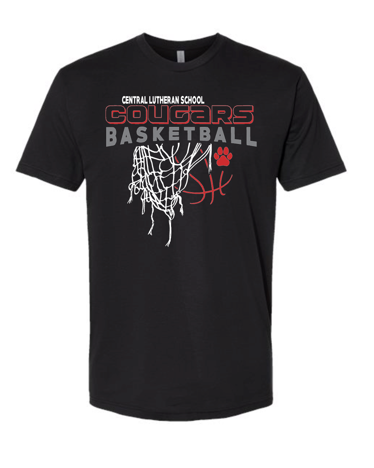 Central Lutheran Basketball on Black